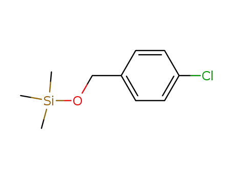 Molecular Structure of 14856-74-7 (4-Chlorobenzyl(trimethylsilyl) ether)