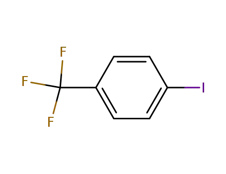 Molecular Structure of 455-13-0 (4-Iodobenzotrifluoride)
