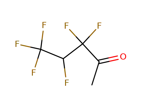 Molecular Structure of 60249-67-4 (3,3,4,5,5,5-HEXAFLUOROPENTAN-2-ONE)