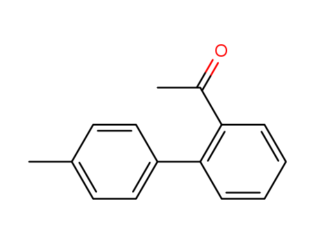 Molecular Structure of 16927-79-0 (Ethanone, 1-(4'-methyl[1,1'-biphenyl]-2-yl)-)