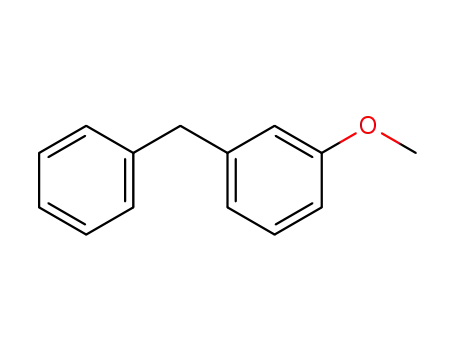 Molecular Structure of 23450-27-3 (Benzene, 1-methoxy-3-(phenylmethyl)-)