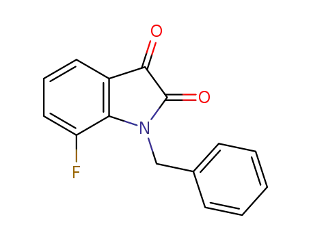 1-benzyl-7-fluoroindoline-2,3-dione