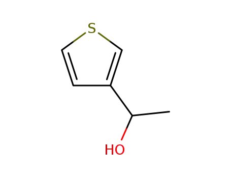 Molecular Structure of 14861-60-0 (1-(thiophen-3-yl)ethanol)