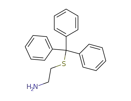 Molecular Structure of 1095-85-8 (2-(tritylsulfanyl)ethanamine)