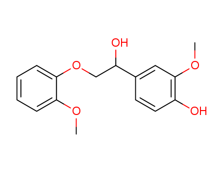 Benzenemethanol, 4-hydroxy-3-methoxy-a-[(2-methoxyphenoxy)methyl]-