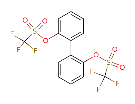 Molecular Structure of 17763-95-0 (2,2'-BIS(TRIFLUOROMETHANESULFONYLOXY)-1,1'-BIPHENYL)