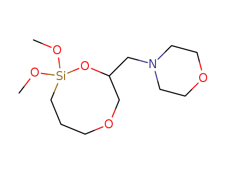 1,1-dimethoxy-3-morpholinomethyl-2,5-dioxa-1-silacyclooctane