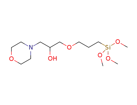 1-morpholino-3-(3-trimethoxysilylpropoxy)propan-2-ol
