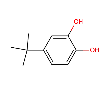 Molecular Structure of 98-29-3 (p-tert-Butylcatechol)
