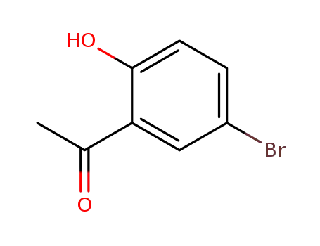 Molecular Structure of 1450-75-5 (5-Bromo-2-hydroxyacetophenone)