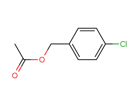 Molecular Structure of 5406-33-7 (4-CHLOROBENZYL ACETATE)