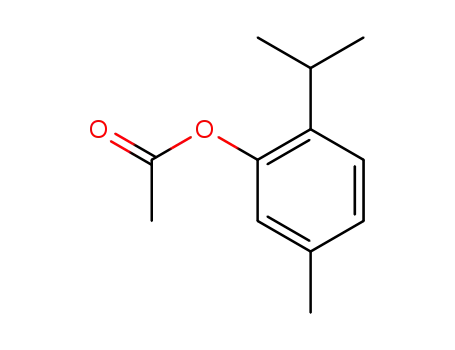 Molecular Structure of 528-79-0 (thymol acetate)