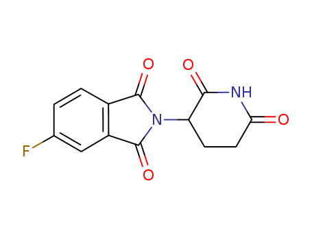 1H-Isoindole-1,3(2H)-dione, 2-(2,6-dioxo-3-piperidinyl)-5-fluoro-
