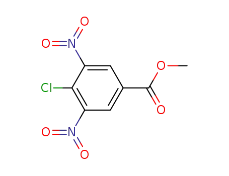 Molecular Structure of 2552-45-6 (METHYL 4-CHLORO-3,5-DINITROBENZOATE)