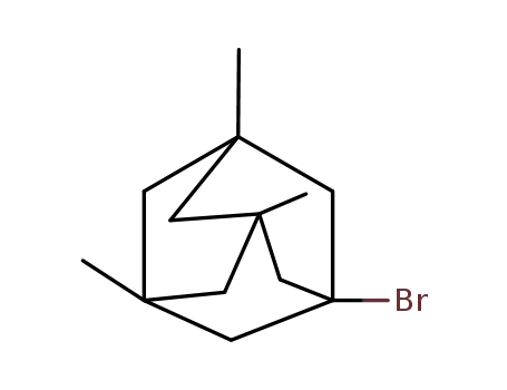 Molecular Structure of 53398-55-3 (1-Bromo-3,5,7-trimethyladamantane)