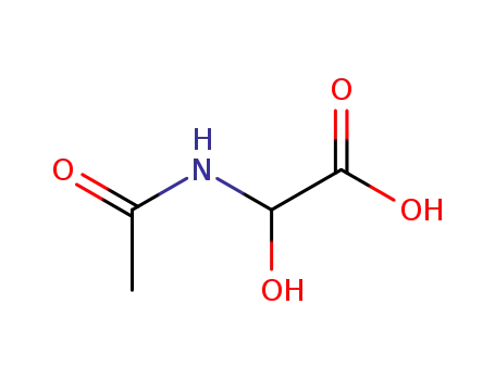 Molecular Structure of 63327-49-1 (Acetic acid, (acetylamino)hydroxy-)