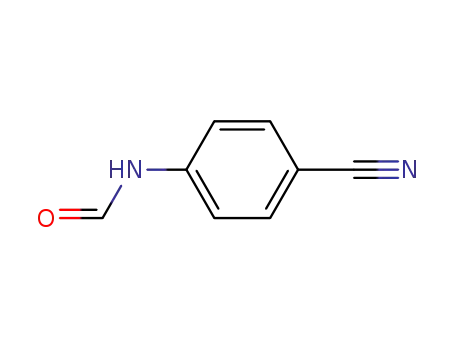 Molecular Structure of 6321-94-4 (N-(4-cyanophenyl)formamide)
