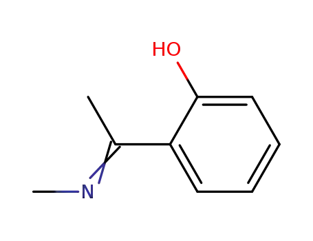 Molecular Structure of 875-54-7 (Phenol, 2-[1-(methylimino)ethyl]-)