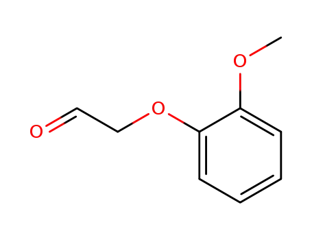 Molecular Structure of 18167-91-4 (2-(2-Methoxyphenoxy)acetaldehyde)