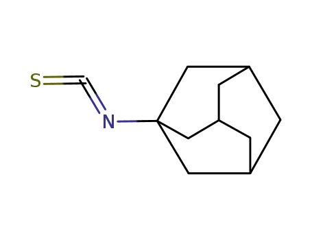 Molecular Structure of 4411-26-1 (1-Adamantyl isothiocyanate)