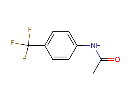 Molecular Structure of 349-97-3 (4-(Trifluoromethyl)acetanilide)