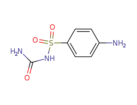 Molecular Structure of 547-44-4 (SULFANILYLUREA)