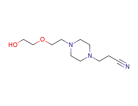 3-{4-[2-(2-hydroxy-ethoxy)ethyl]-piperazin-1-yl}-propionitrile