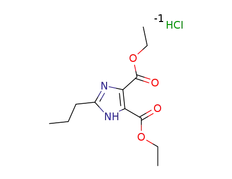 diethyl 2-propyl-1H-imidazole-4,5-dicarboxylate hydrochloride