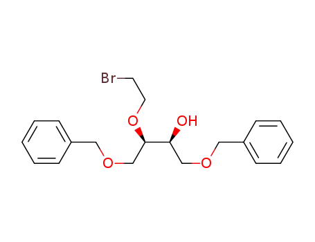 (2R*,3S*)-3-(2-bromoethoxy)-1,4-bis(benzyloxy)butan-2-ol