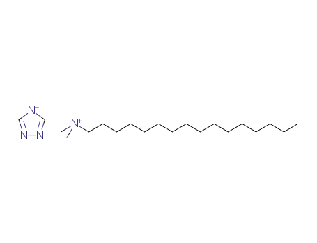 hexadecyltrimethylammonium 1,2,4-triazolate