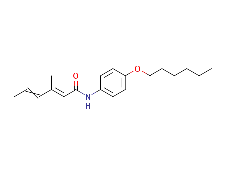 (2E,4EZ)-N-(4-hexyloxyphenyl)-3-methylhexa-2,4-dienamide