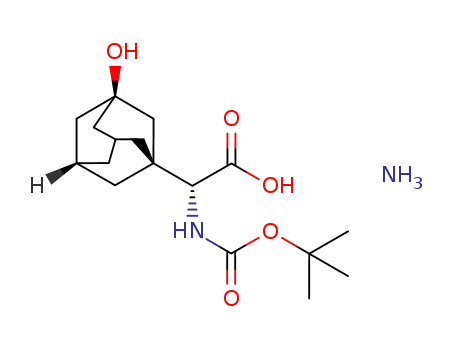 (R)-N-boc-3-hydroxyadamant-1-yl glycine amine