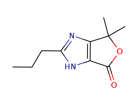 4H-Furo[3,4-d]imidazol-4-one, 1,6-dihydro-6,6-dimethyl-2-propyl-