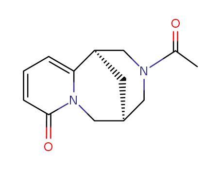 (-)-(1R,5S)-N-acetyl-1,2,3,4,5,6-hexahydro-1,5-methano-pyrido-[1,2-a][1,5]diazocin-8-one