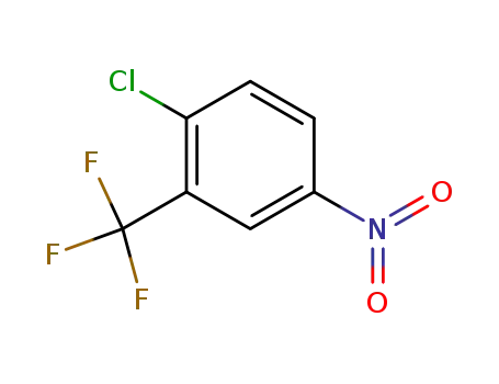 Molecular Structure of 777-37-7 (2-Chloro-5-nitrobenzotrifluoride)