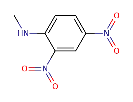 Molecular Structure of 2044-88-4 (N-methyl-2,4-dinitroaniline)