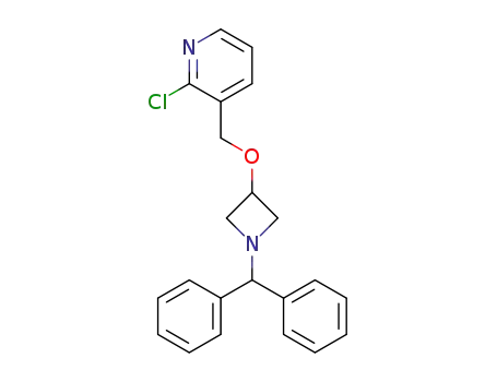 3-(2-chloropyrid-3-ylmethoxy)-1-benzhydrylazetidine