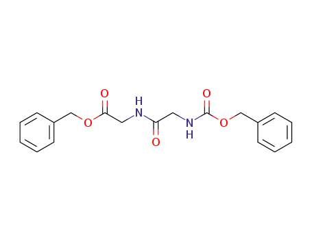 Molecular Structure of 19525-53-2 (benzyl N-[(benzyloxy)carbonyl]glycylglycinate)