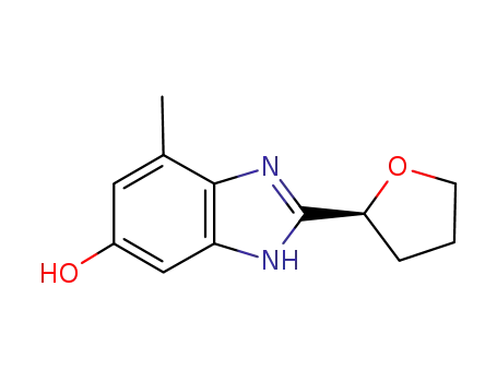 (S)-4-methyl-2-(tetrahydrofuran-2-yl)-1H-benzo[d]imidazol-6-ol