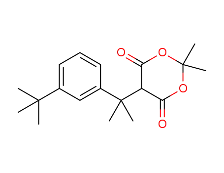 5-(2-(3-(tert-butyl)phenyl)propan-2-yl)-2,2-dimethyl-1,3-dioxane-4,6-dione