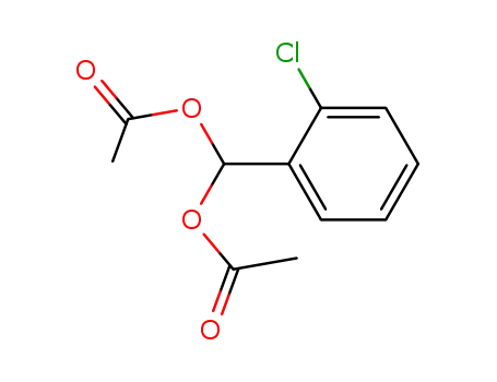 Molecular Structure of 13086-95-8 ([acetoxy-(2-chlorophenyl)methyl] acetate)