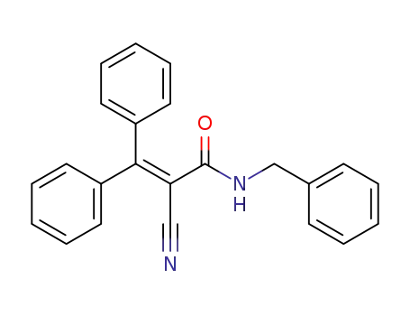 N-benzyl-2-cyano-3,3-diphenylacrylamide
