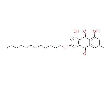 3-(dodecyloxy)-1,8-dihydroxy-6-methylanthracene-9,10-dione