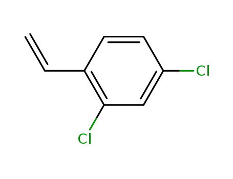 Molecular Structure of 2123-27-5 (2,4-dichlorostyrene)