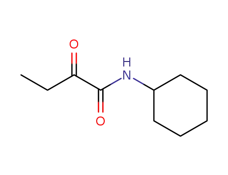 Molecular Structure of 5070-30-4 (Butanamide, N-cyclohexyl-2-oxo-)