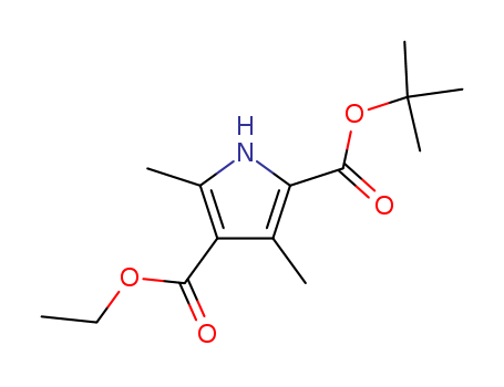 3,5-Dimethylpyrrole-2,4-dicarboxylic acid 2-t-butyl ester-4-ethyl ester(86770-31-2)
