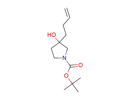 tert-butyl 3-(but-3-en-1-yl)-3-hydroxypyrrolidine-1-carboxylate