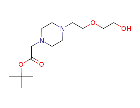 tert-butyl 2-(4-(2-(2-hydroxyethoxy)ethyl)piperazin-1-yl)acetate
