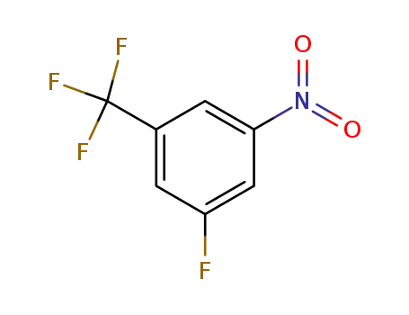 Molecular Structure of 454-73-9 (3-FLUORO-5-NITROBENZOTRIFLUORIDE)