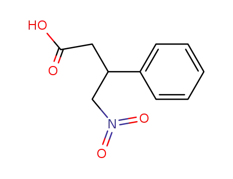 Molecular Structure of 41441-41-2 (BETA-(NITROMETHYL)-BENZENEPROPANOIC ACID)